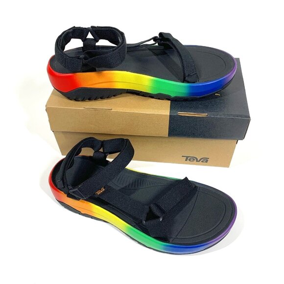 New! Teva Hurricane XLT2 Ampsole Brite Rainbow Men’s 13 - Picture 1 of 7